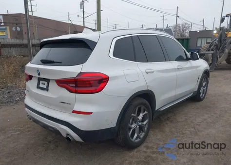 2020 BMW X3 xDrive30I from USA, damaged, VIN 5UXTY5C06L9C01577